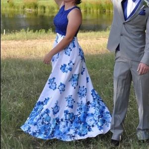 2 piece prom dress for sale!